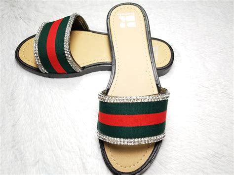 gucci inspired slides